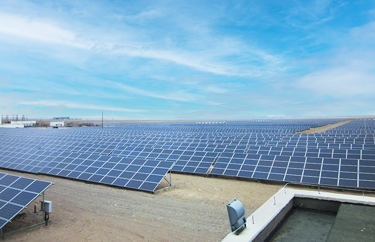 大唐格尔木并网光伏发电项目